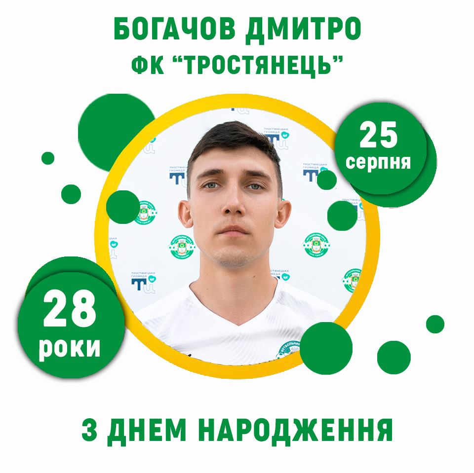 Дмитро Богачов – 28 років