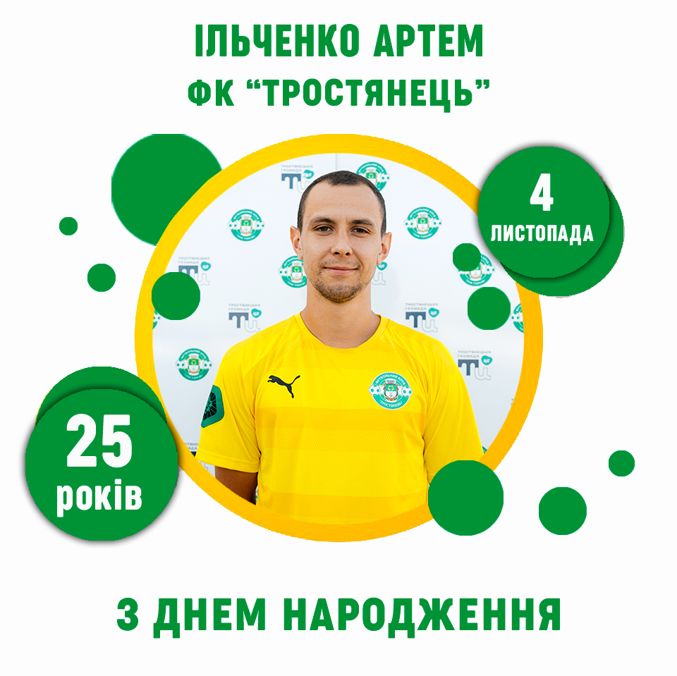 День Народження – Ільченка Артема 25 років